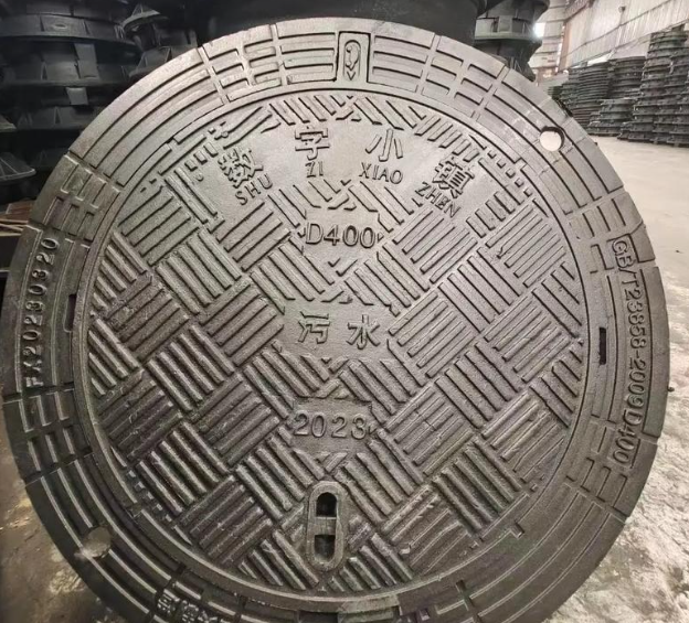 灞桥球墨铸铁防沉降井盖展示